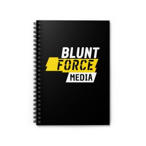 Blunt Force Media Branded | Spiral Notebook - Ruled Line