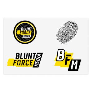 Blunt Force Media Branded | Sticker Sheets